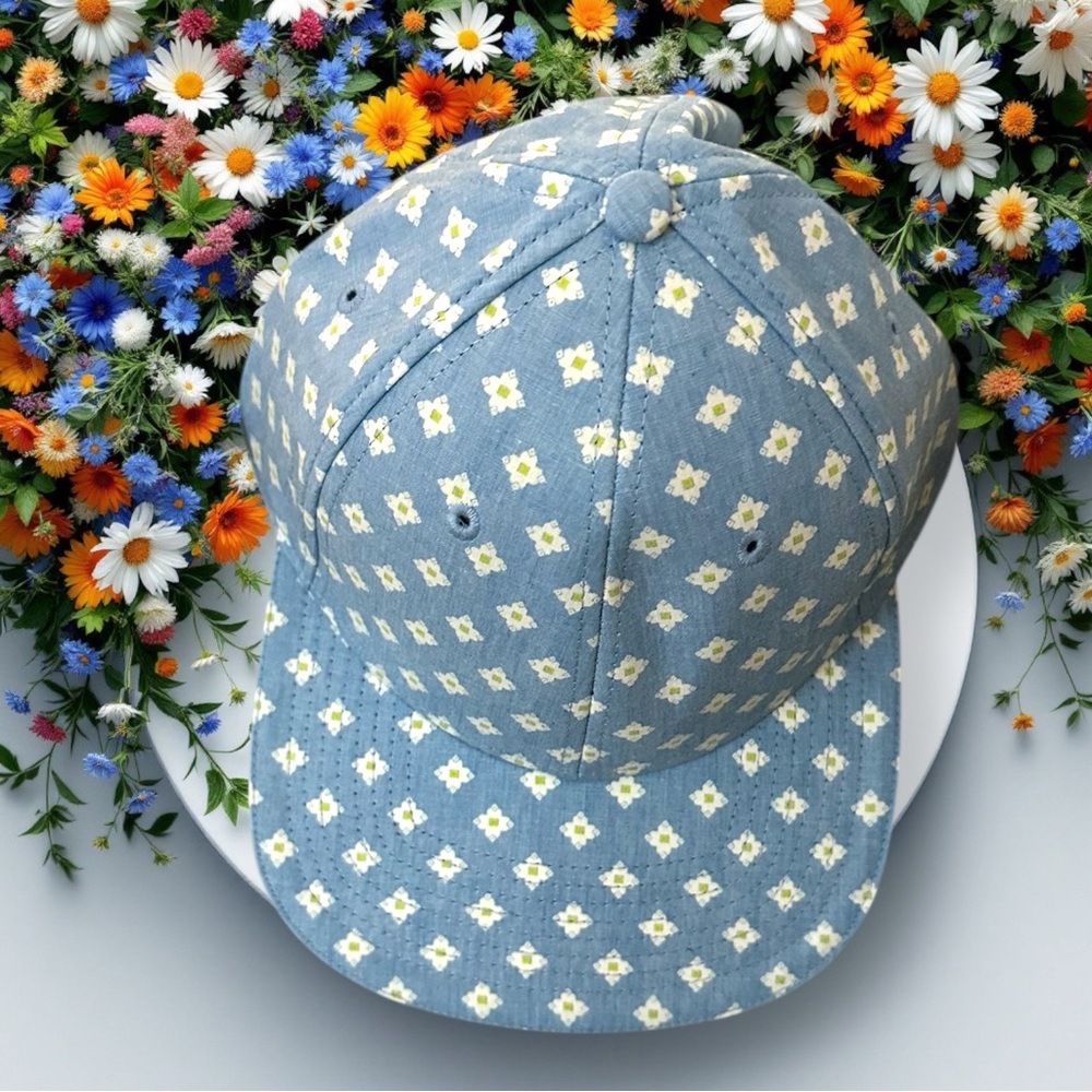 Marc Jacobs Designer Light Blue Indigo Cap NWT. $98 MSRP - Picture 5 of 16